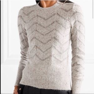 Isabel Marant “Elson” gray chevron sweater